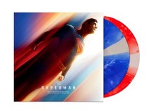 Superman 2025 Movie Vinyl Record Soundtrack 2 Lp All Star Blue Red Ost Mondo