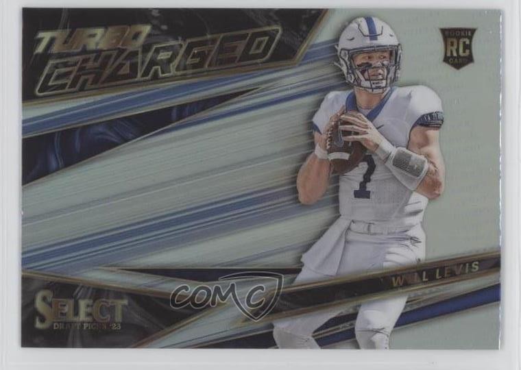 2023 Panini Select Draft Picks Turbocharged Silver Prizm Will Levis #TC-WL fm0