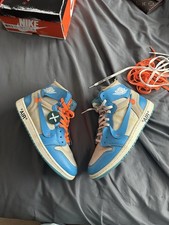 Jordan 1 Off White UNC Size 10.5