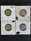 Buffalo Nickel lot 1925 1926 1930 S 1935 S - 4 coin lot