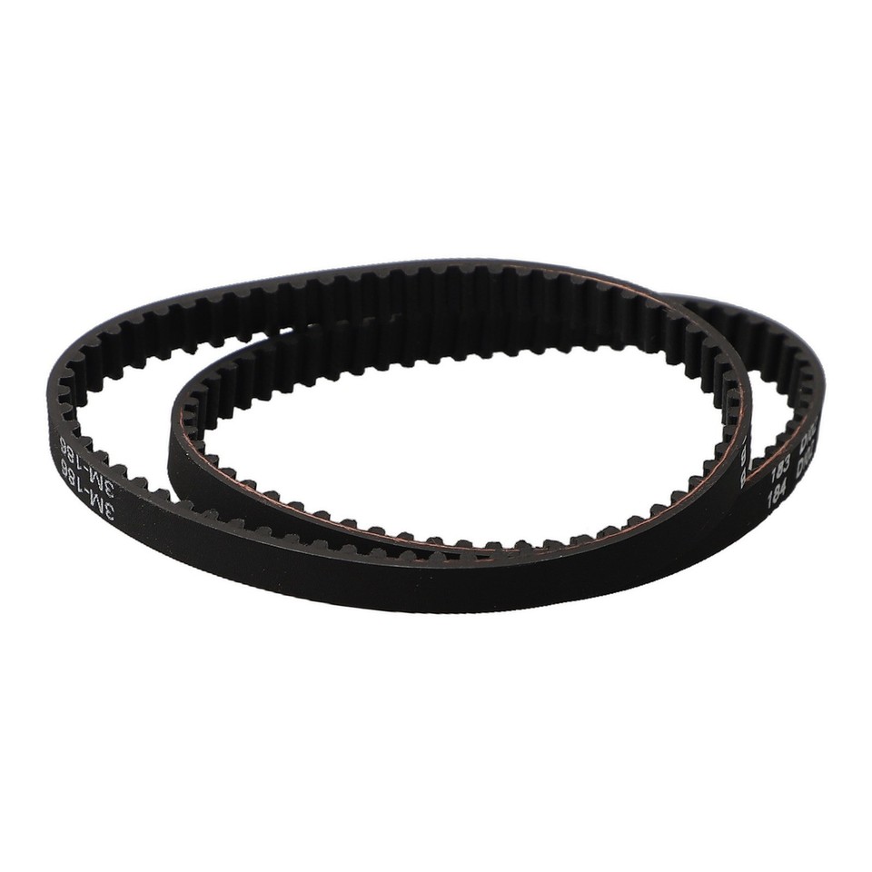 AYBAL Lot de 2 Courroies crantées HTD186-3M compatibles avec Karcher