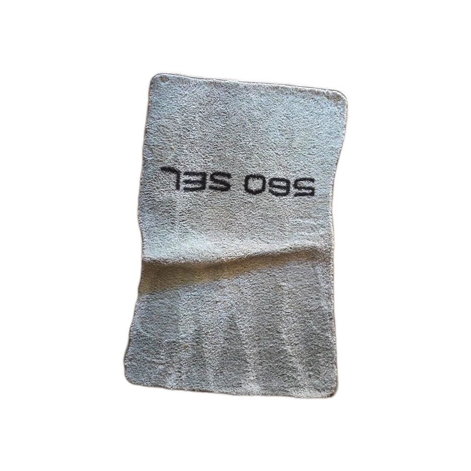 Alfombrillas W126 Mercedes-Benz 560sel gris azulado 86-91 Foto 4 de 4