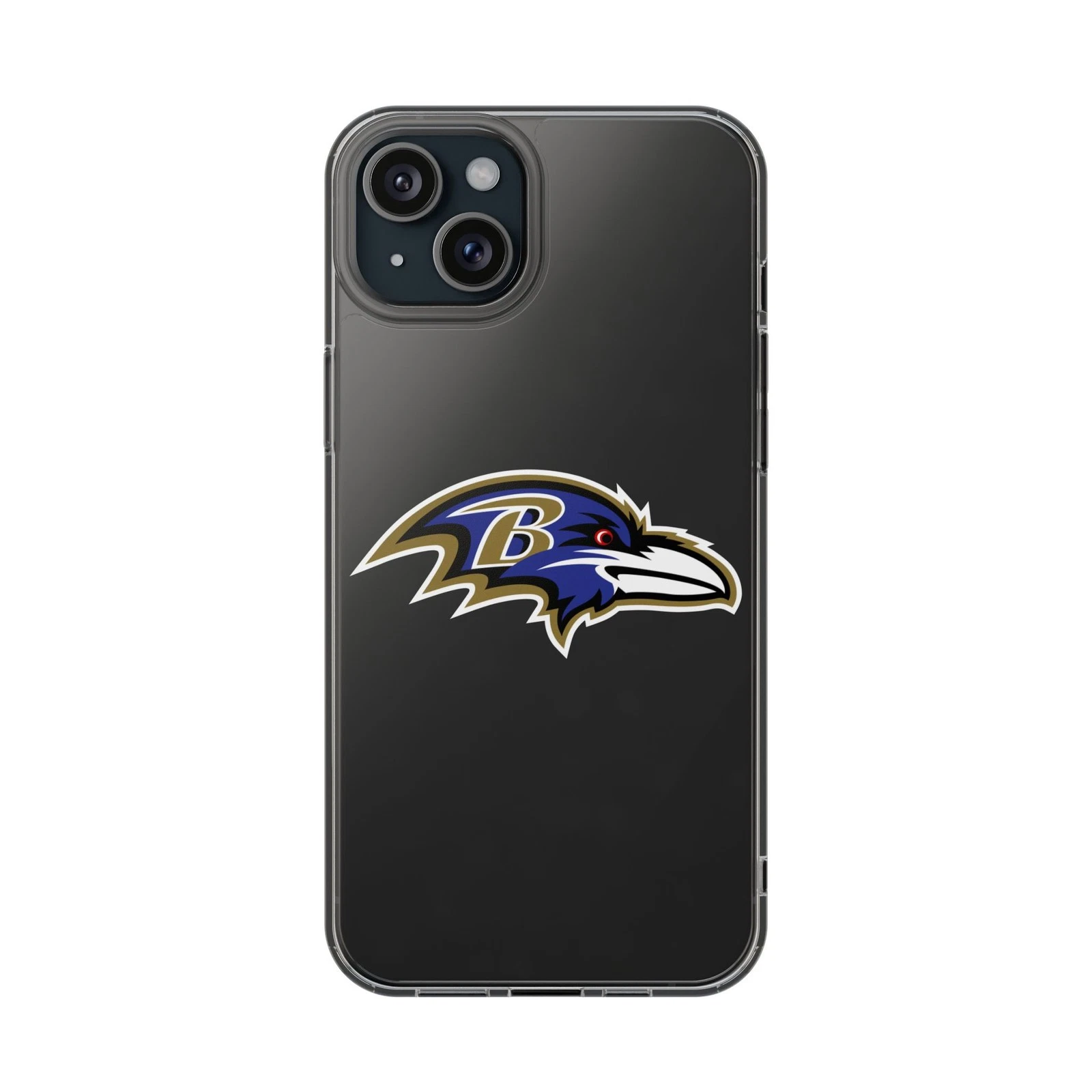 Baltimore Ravens Clear Phone Case for iPhone