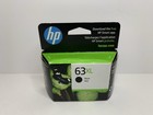 Nowy czarny wkład atramentowy HP 63 XL wysoka wydajność oryginalny zapieczętowany sierpień 2025