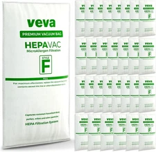 Veva 30 Pack HEPA Filter Bags Style F for Kirby Vacuums – Fits G3–Avalir II