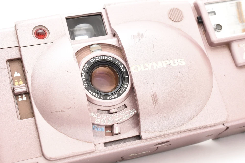 All works! [Exc+5] Olympus XA2 A11 Pink Point & Shoot 35mm Film Camera JAPAN - Image 2 of 4