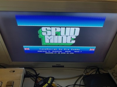  ️ SPUD MINE  5 / Emerald Mine - PD Spiel  für Commdore Amiga / Getestet 