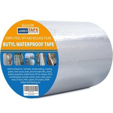 ADHES Upgrade Butyl Tape Waterproof Tape, 1.2mm Thick, 6 inch x 16 feet