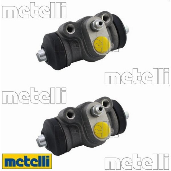 2X Radbremszylinder Metelli 04-0957 2 Bremszylinder Set Rechts Links FüR Kia-image