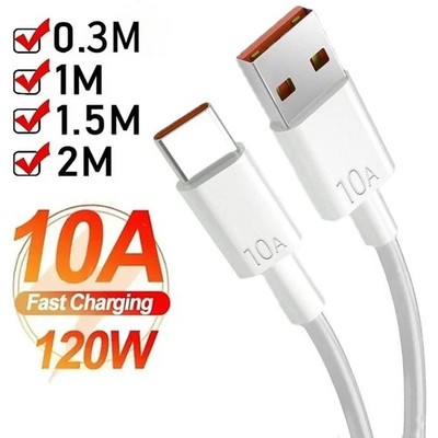 1PCS Type-C USB Charging Charger Cable For Samsung HUAWEI Xiaomi Durable
