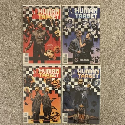 Human Target #1-4 Peter Milligan Edvin Biukovic Comic Book Lot Vertigo Comics