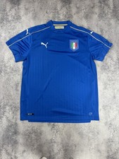 Vintage Puma Italy National Team Soccer Jersey 2016 Home Football Shirt Size XL
