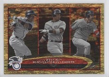 2012 Topps League Leaders Gold Sparkle Curtis Granderson Adrian Gonzalez #33 0u4