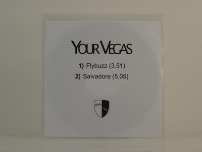 YOUR VEGAS FLYBUZZ (D81) 2 Track Promo CD Single including White Sleeve WHITE DU