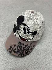 Mickey Mouse Hat Cap Mens Baseball Cap One Size Disney Parks Graffiti