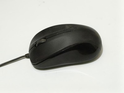 Wired USB Computer Mouse Black - Basic PC Laptop Mouse - Used/Tested