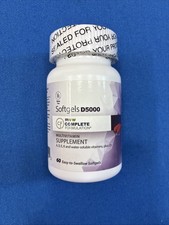 MVW Complete Formulation D5000 Softgels Multivitamins W/ Zinc 60 Count Ex 05/27