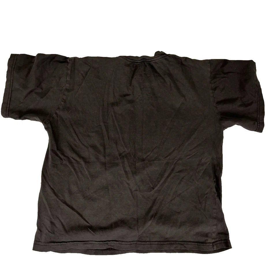 Surf Style Shirt Boys 14/16 Black Ft Lauderdale Palm Tree Sunset Graphic Tee Cot - Image 2 of 4