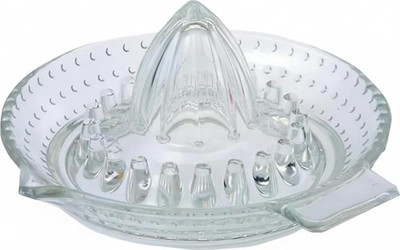 KitchenCraft Manuelle Zitronenpresse / Zitruspresse, Glas, 14,5 cm