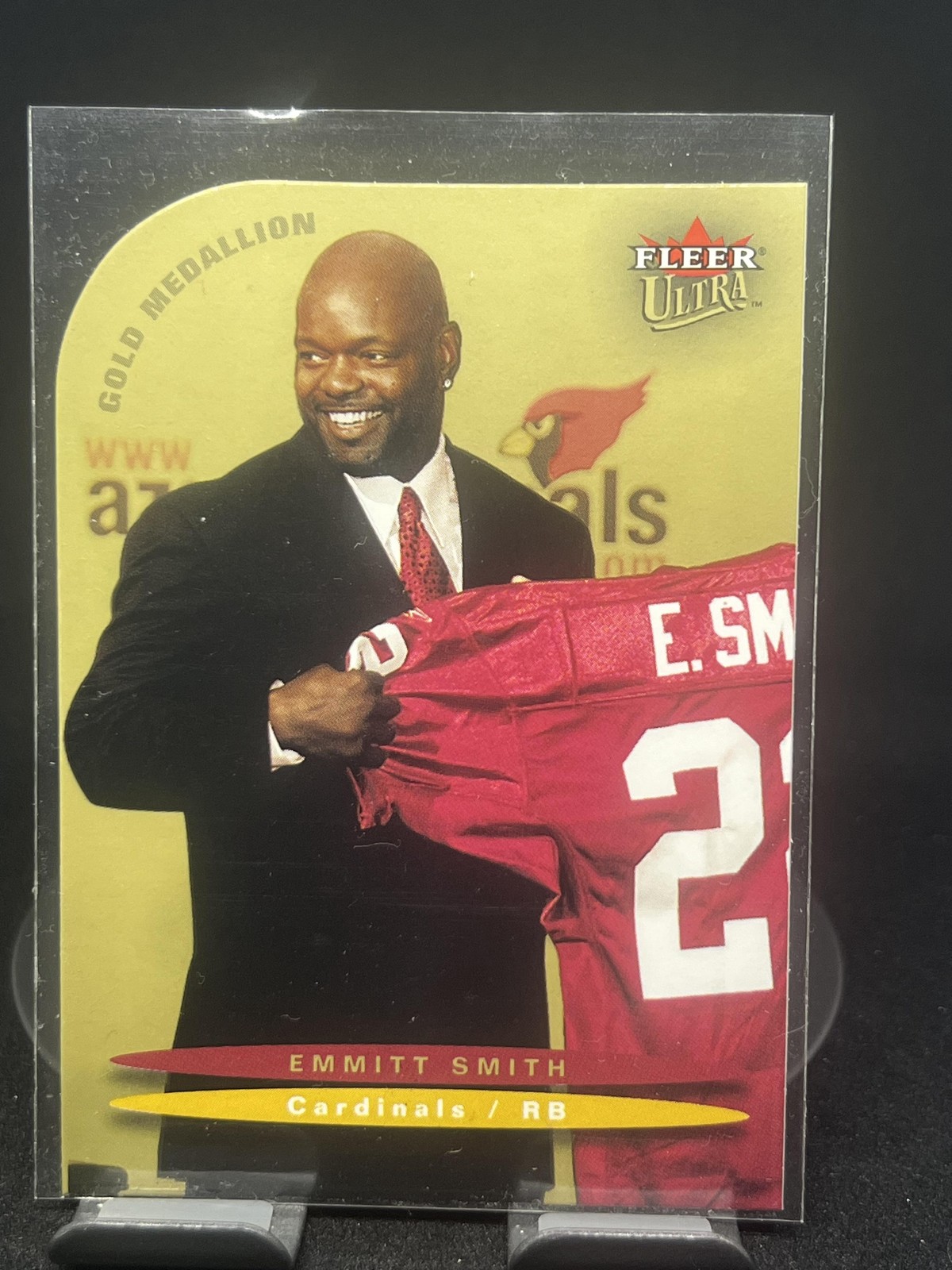 2003 Ultra #45 Emmitt Smith Gold Medallion