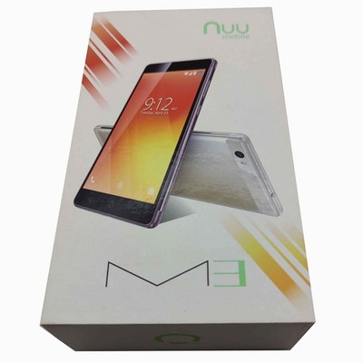 NUU Mobile M3 4G 16GB ROM + 2GB RAM schwarz Dual-SIM Factory Unlocked