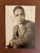1938 ORIGINAL AUTOGRAPHED PHOTO EDDIE MALLORY - ORIGINAL MURRY KORMAN PHOTO!