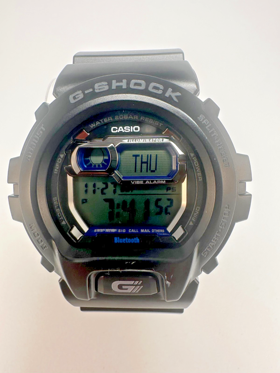 【ほぼ新品】CASIO G-SHOCK GB-X6900B Casio G-Shock GB-6900B Bluetooth Vibe Alarm Black Digital Watch