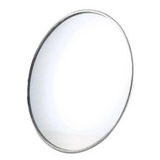 Slim 50mm Car Blind Spot Mirror, Wide-Angle, Adjustable, Easy Install, Silver