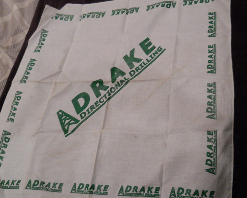 *Unisex  Multi-use Biker Bandana Scarf Handkerchief Headwear ~ DRAKE~ 20 x 20