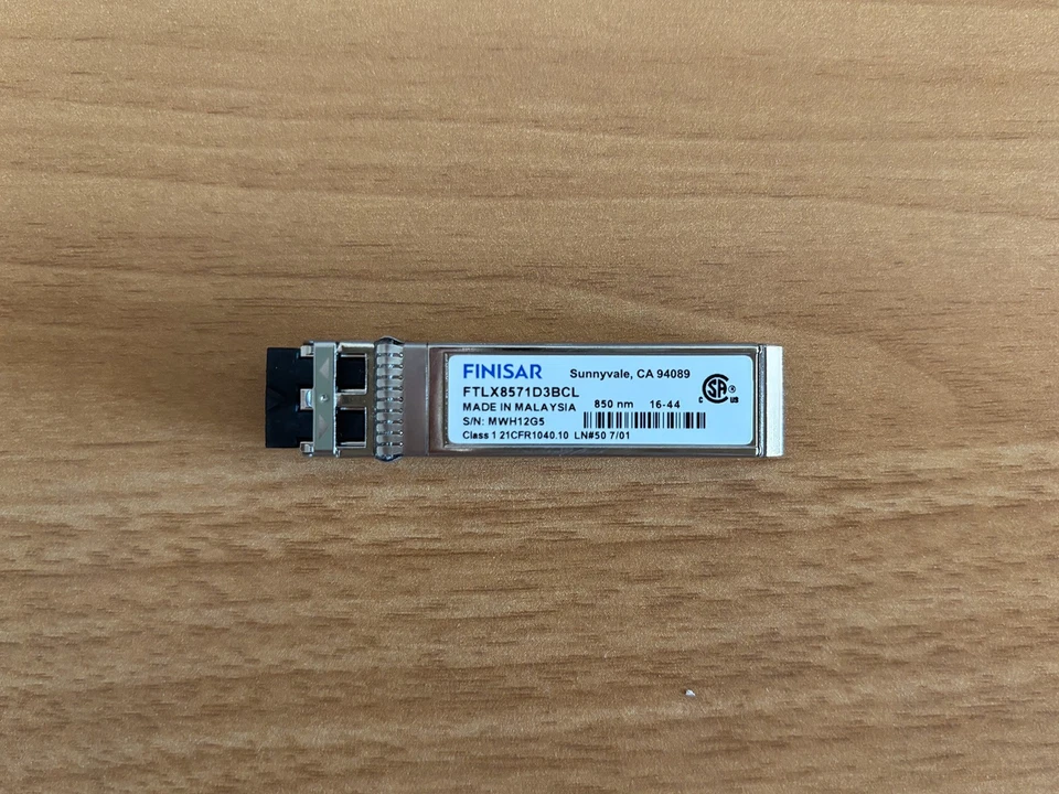 Lot of 36 — Finisar FTLX8571D3BCL 10G SFP+ SR Transceiver Modules (Full Box) - Image 3 of 4