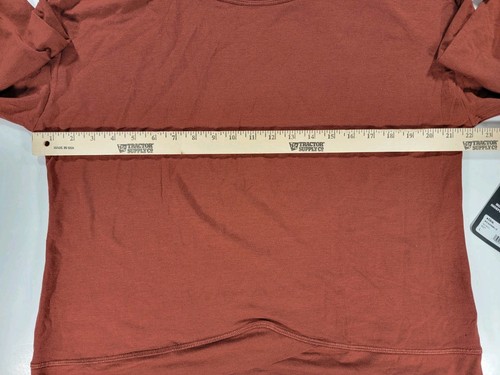 NUEVA Camisa Para Mujer KUHL Suprima Manga Larga Cuello Barco Rojo Roca Grande Slub Nueva con Etiquetas - Imagen 10 de 16