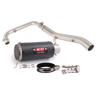 For Lifan KP-Mini 150 2015-2025 Header Pipe Exhaust System Muffler Sliencer Tips