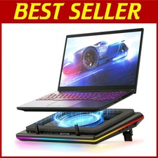 V12 RGB Laptop Cooling Pad, Gaming Laptop Cooler w