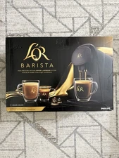 L'OR Barista System Coffee and Espresso Machine Combo by Philips, Black