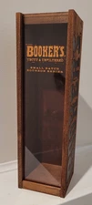 BOOKER’S BOURBON UNCUT AND UNFILTERED SMALL BATCH BOURBON SERIES Wooden Box