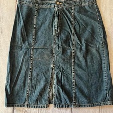 GAP Factory Store Denim Skirt 14 