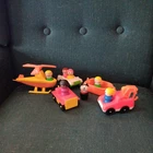 Vintage Fisher Price Little People Lot  Figures, Cars Dog, Mixed Vehicles