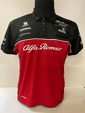 Alfa Romeo Racing F1 Mens Polo Shirt, Large, Formula 1 2020 Mens Polo, L