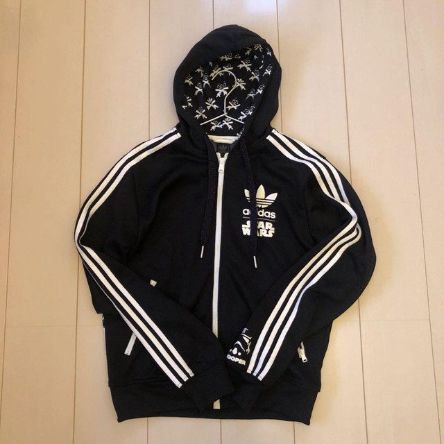 adidas Jacket Star Wars Flock Track Hoodie Black P99646 online | eBay