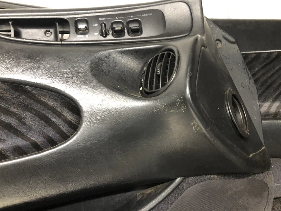 1992-1996 Honda Prelude Si L&R Door Panels Cards black Pair - Imagem 4 de 4