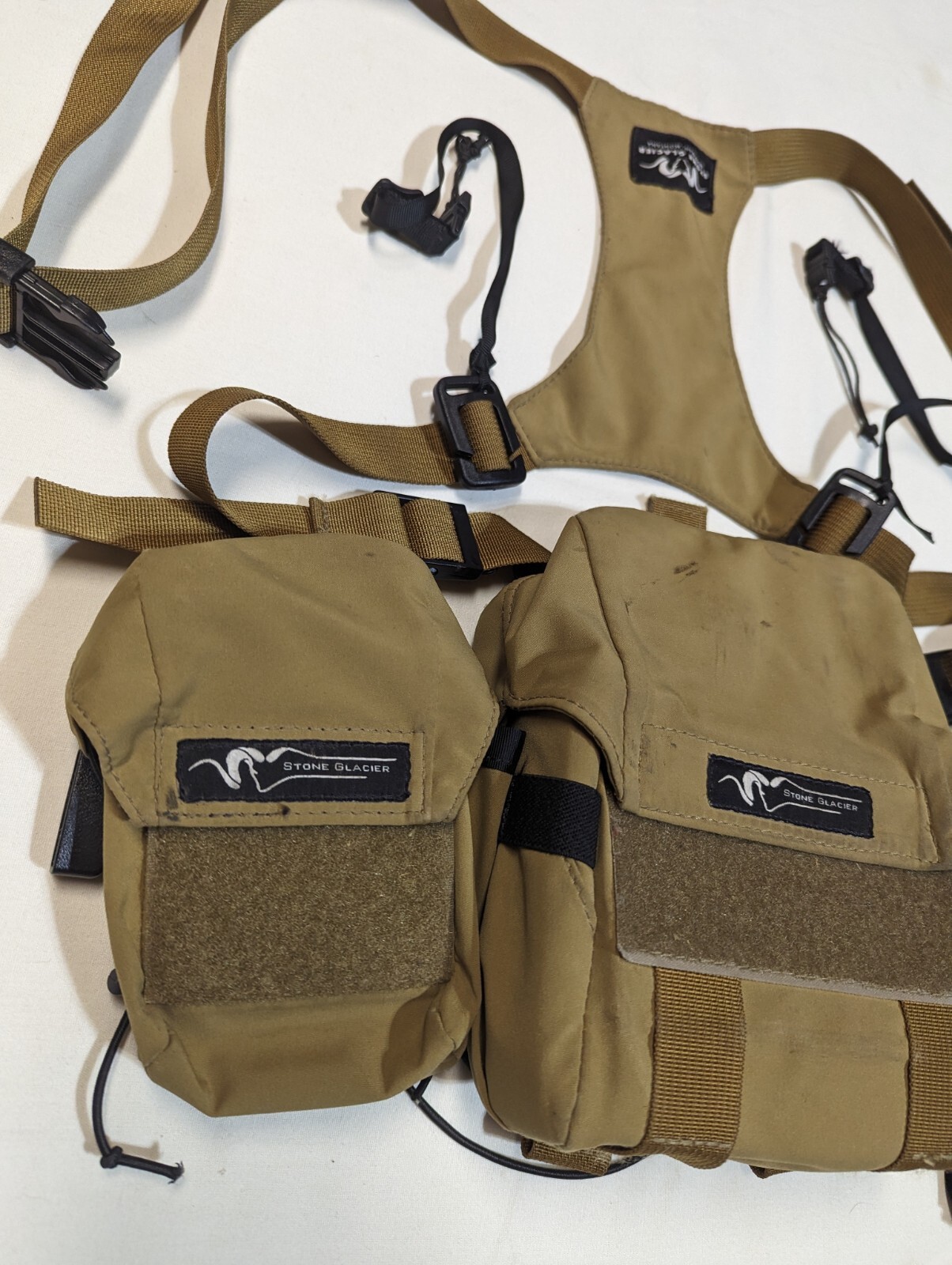 Stone Glacier Skyline Bino Harness w/ Range Finder Pouch and Bear Spray