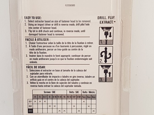 Extractor de impacto Irwin Screw Grip 1876223 nuevo - Imagen 8 de 9