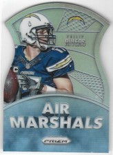 PHILIP RIVERS 2013 PRIZM AIR MARSHALS SILVER PRIZM CHARGERS NC STATE WOLFPACK S5