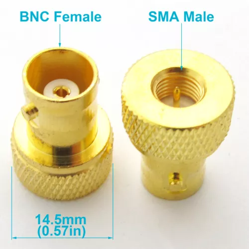 Wholesale SMA Male/Female to BNC Female Adapter Connector for Icom Radio adaptor - Picture 4 of 34