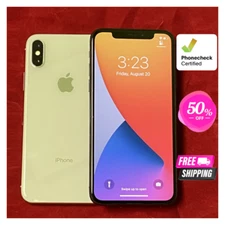 Apple iPhone X GSM Unlocked -256GB 64GB- AT&T Verizon 4G Pristine 5.8” Screen