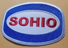 Embroidered Sohio Oil Patch approx 2.5x3.5"