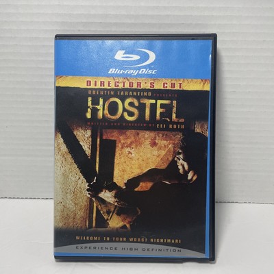 Hostel (Blu-ray Disc, 2007, Unrated Directors Cut) BLOCKBUSTER CASE