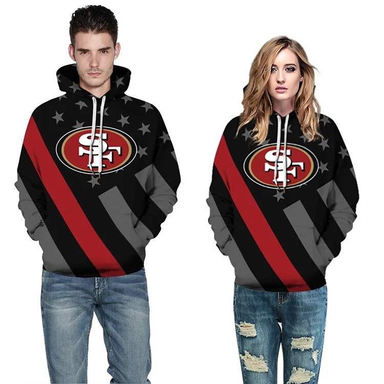 San Francisco 49ers 3d Hoodie