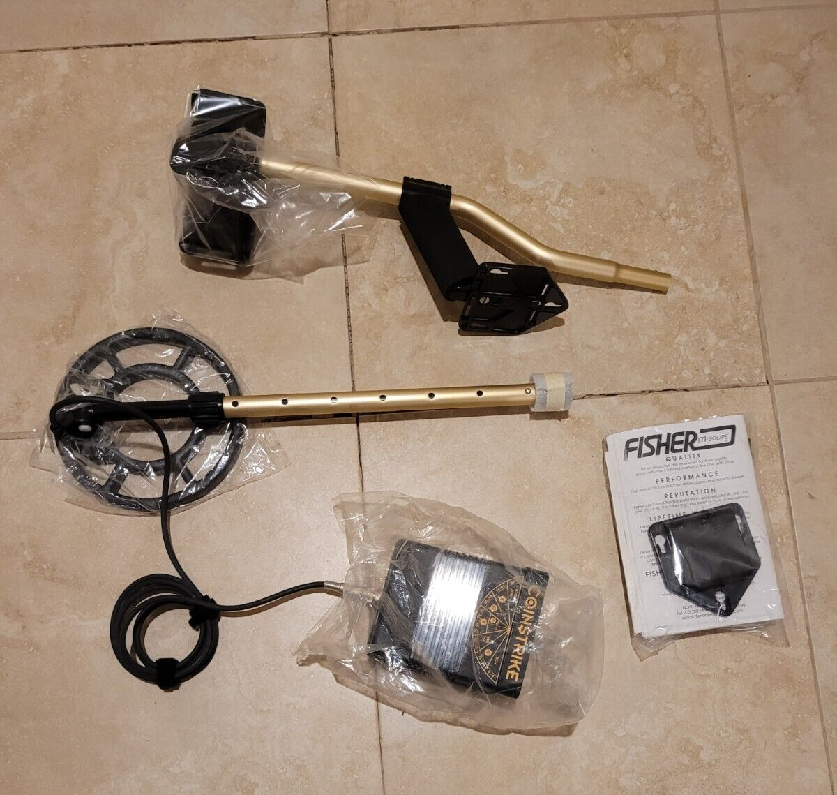 Fisher m-scope Coin Strike Metal Detector | eBay