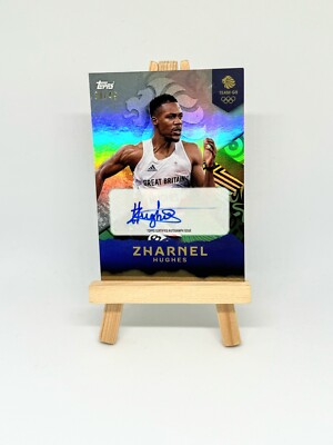     Topps Team GB - 2024 ZHARNEL HUGHES - Auto - 38/49
